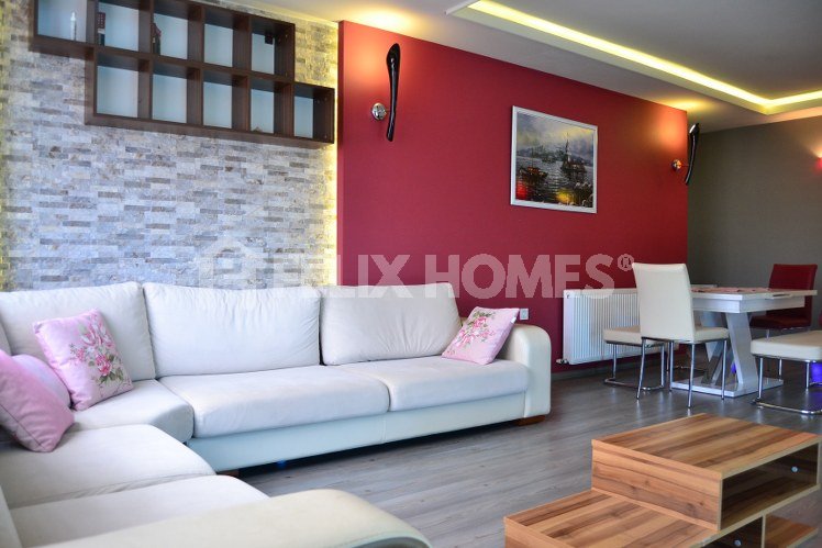 Furnished 2+1 Apartment in Alaiye 3, Cikcilli | Spacious 115 m² | Suitable for Residence
